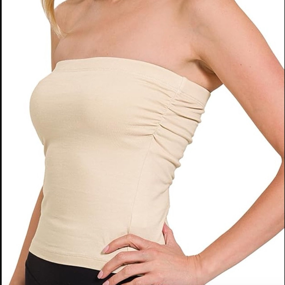 HATOPANTS White Tube Top
